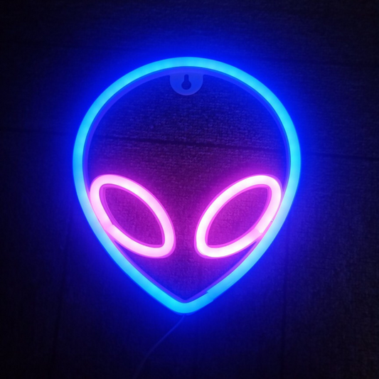 LED Alien Wall Hanging Sign